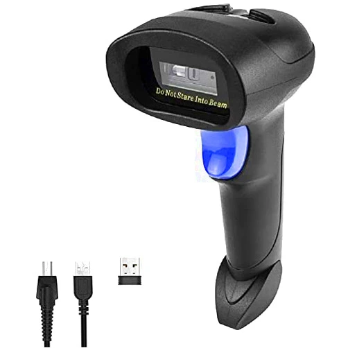 NetumScan Bluetooth 1D Bar Code Scanner, 3 in 1 Automatic Wireless Barcode Scanner Handheld USB CCD Barcode Reader for Store, Warehouse POS, Computer, Tablet, iPhone, iPad, Android