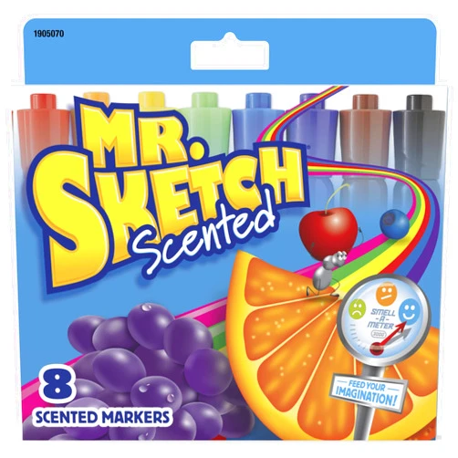 Mr. Sketch® Scented Markers, Assorted Colors, Set Of 8