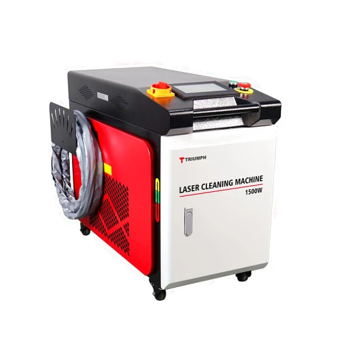 T TRIUMPH Triumph Laser Rust Remover 1500W Laser Rust Removal Machine Continuous Hand-held Fiber Laser Cleaning Machine for Metals with Rust Paint Oil Dirt Stains Coating Remover Laser Cleaner Machine