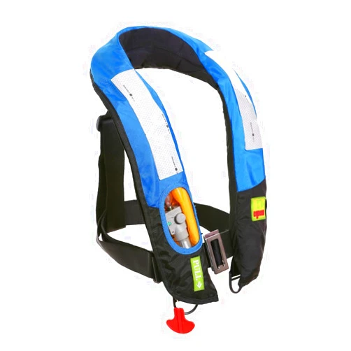Lifesaving Pro Premium Quality Manual Inflatable Life Jacket Lifejacket PFD Life Vest Highly Visible Inflate Survival Aid Lifesaving PFD New