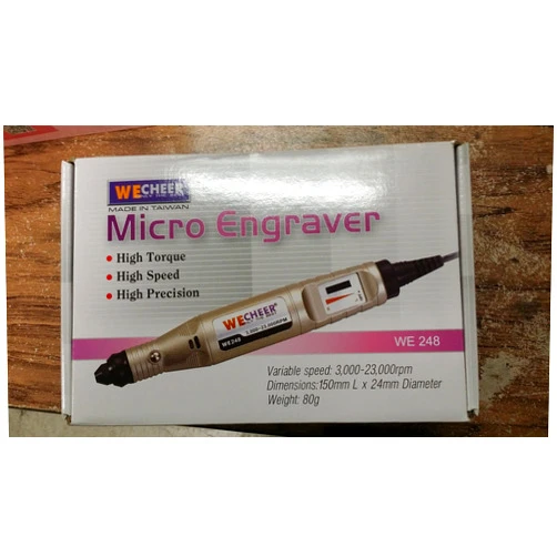 Wecheer We 248 Micro Engraver Manicure Machine High Spped