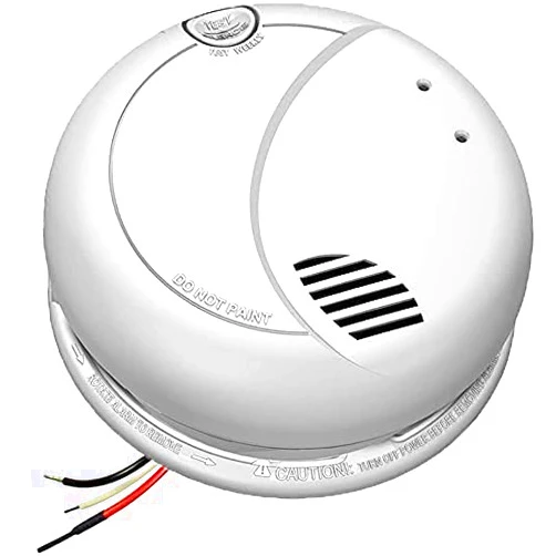 Zeus CCTV 1080P HD Smoke Detector WiFi Spy Camera Wireless IP Wi-Fi Mobile Covert Hidden Nanny Cam Spy Camera Gadget (120V AC Connector - 32GB SD Included)