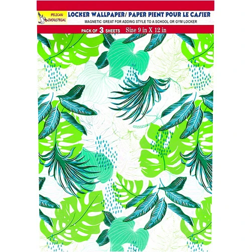 PELICAN INDUSTRIAL Magnetic Locker Wallpaper (Full Sheet Magnetic) - - Pack of 3 Sheets - v28