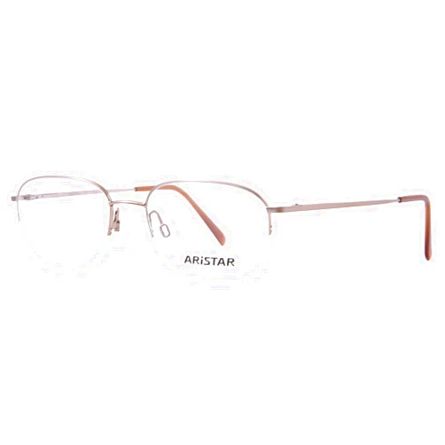 Aristar By Charmant Eyeglasses AR6724 AR/6724 073 Light Brown Optical Frame 52mm