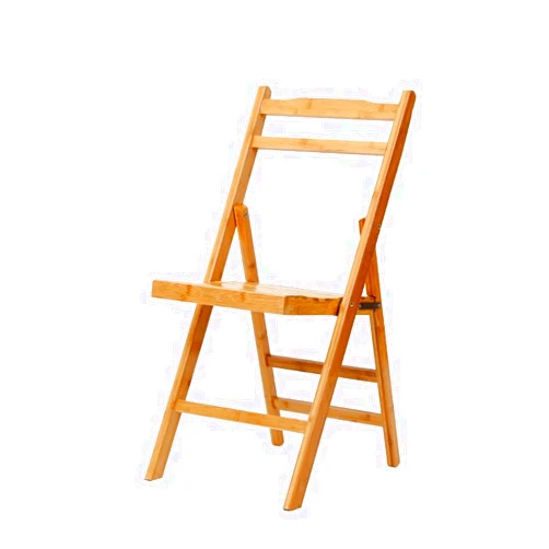 Dmcun Outdoor Banquet Folding Chair Seating Bamboo Indoor Folding Chairs (Color : B)