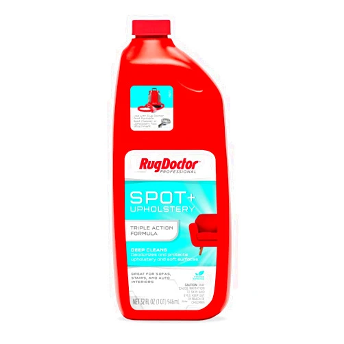 Rug Doctor Spot Upholstery Cleaner; Triple Action Concentrated Formula 32 oz., Oxy Cleaning Power, Deep Cleans, Deodorizes and Protects Upholstery & Soft Surfaces
