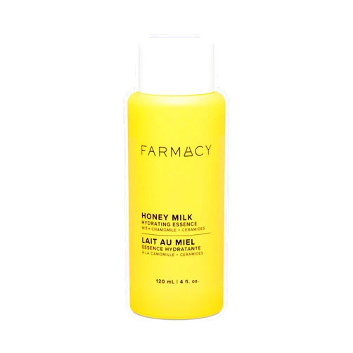 Farmacy Hydrating Essence - Hydrating Honey Milk Toner + Facial Essence to Soothe, Moisturize and Strengthen Skin Barrier - Preps Complexion for Skincare Products or Makeup Application (120ml)