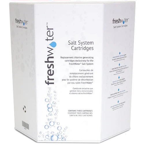 Peak Products Pool and Spa Fresh Water Salt System Replacement Cartridge (3-Pack)