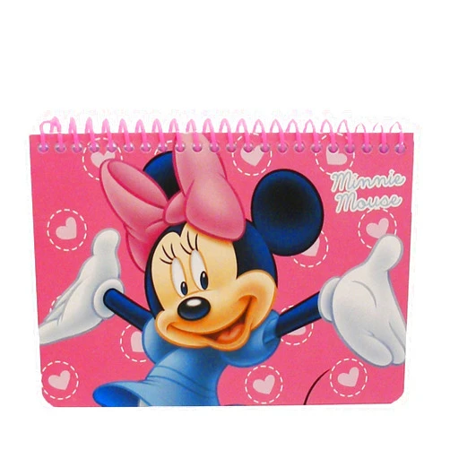 Disney Minnie Mouse Disney Pink Spiral Autograph Book