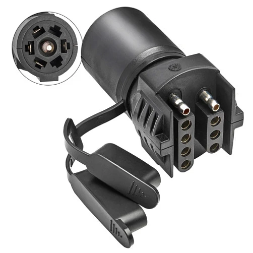 Oyviny 7 to 4 & 5 Pin Trailer Adapter, 2-in-1 Design