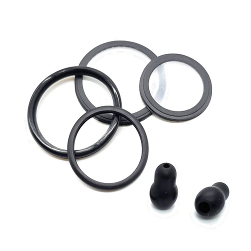 Medcore Adult + Pediatric Diaphragm and Rim Assemblies. Replacement for Cardiology III (3) + 2 Extra Ear Pieces. Compatible with Littmann and Other Stethoscopes