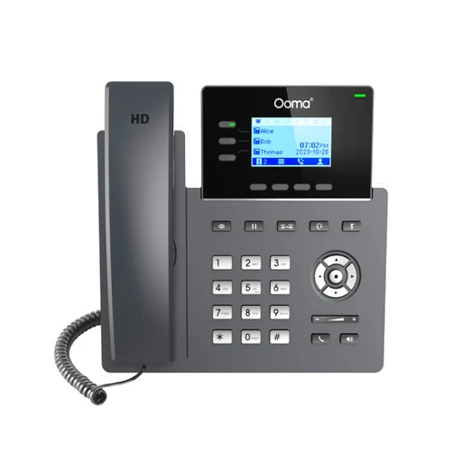 Ooma Office 2603 Business IP Desk Phone. Works only with Ooma Office Cloud-Based VoIP Phone Service with Virtual Receptionist, Desktop and Mobile app, Videoconferencing. Subscription Required.