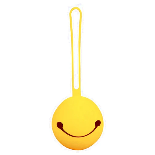 Padutson Pacifier Holder Case, Silicone Pacifier Clip Holder Case for Diaper Bag, Travel Outdoor, Stroller (Yellow)