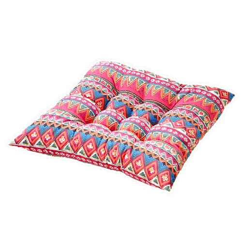 XIEMINLE Seat Pads for Dining Chairs, Chair Pad with Ties, Armchair Sofa Pad Floor Cushions for Living Room, Dining Room, Car, Office, Square Cushion Tatami Seating Pillow,40 * 40 * 5cm,1pc,Style2