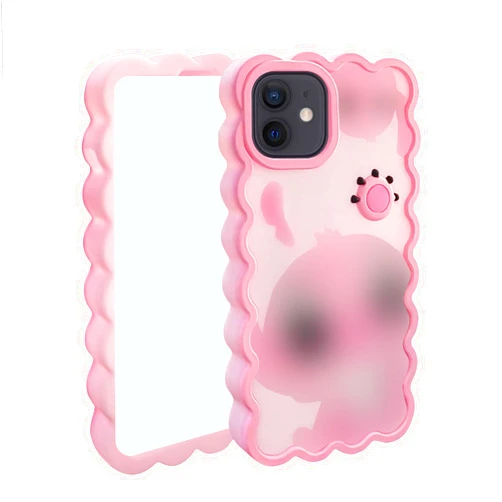 FINDWORLD Cases for iPhone 12/12 Pro Case, Cute 3D Cartoon Soft Silicone Animal Cute Protector Boys Girls Gifts Cool Unique Housing Skin Cover Shell Case for iPhone 12/12 Pro 6.1”