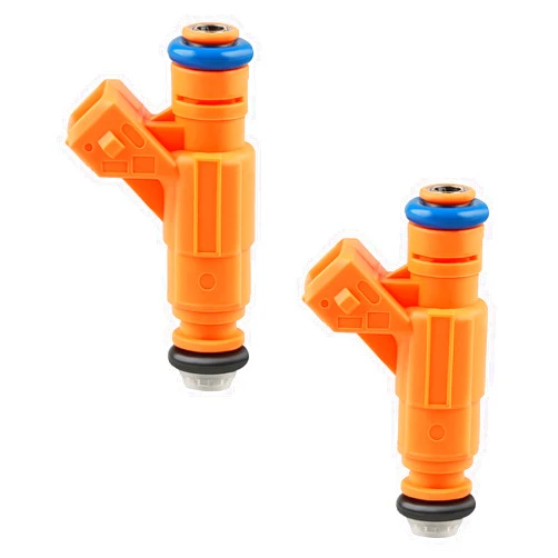 JDMON Fuel Injectors Compatible with Polaris MSX 110 150 2004 Replacement for 0280156235 0451864 2PCS
