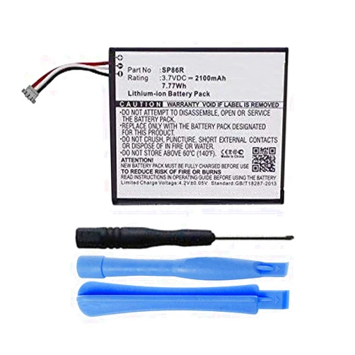MPF Products 2100mAh SP86R Battery Replacement Compatible with Sony PlayStation PS Vita PSV Slim PSV 2000, PCH-2000, PCH-2007