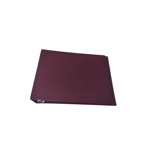 Abc Check Printing ABC Business Check Binder 3 Rings for End-Stub Deskbook Checks - Three 3 on a Page Business Check Binder - 3 Ring Sleek Design - Durable - High Capacity Storage - 11 1/4 x 9 (Burgundy)