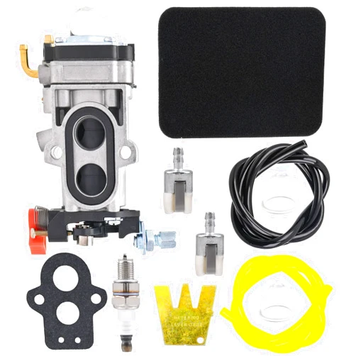 NIMTEK 350BT 150BT Carburetor with Air Filter for Husqvarna 350BF 150BF Redmax EBZ8500 EBZ8000 EBZ8000RH Backpack Leaf Blower Replace Walbro WYA-79 with Primer Bulb Fuel Line Filter
