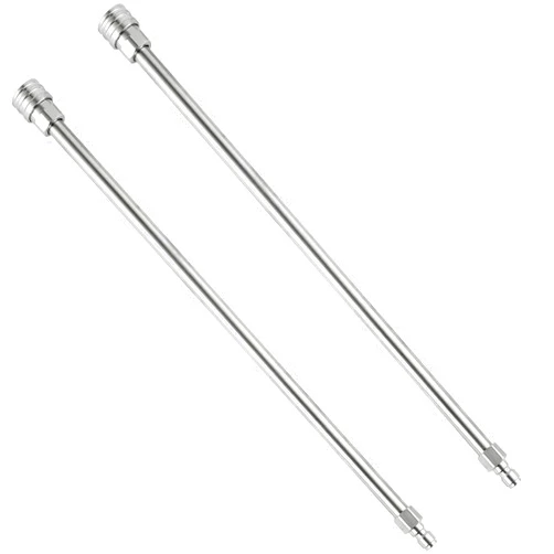 POWER TOWN Pressure Washer Wand, Stainless Steel Body and Fitting, Upgrade Extension Wand for Power Washer, 1/4 Inch Quick Connect, 17 Inch, 2 Pack