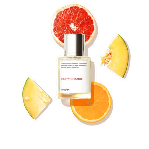 Dossier - Fruity Orange 1.7 Fl oz (50ml) - Perfume Inspired by Clin. Happy - Pure Infused - Paraben Free - Vegan - For Women