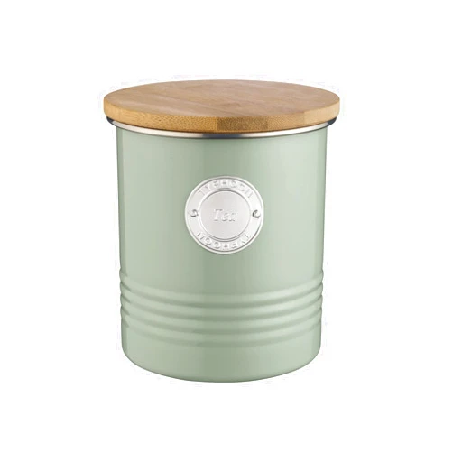 Typhoon Living Collection | 1-Quart Tea Canister - Sage