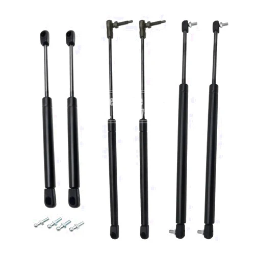 ACLDOYYV 2pcs/6pcs Bonnet/Tailgat/Rear Window Lift Support Rod Arm Gas Springs Shocks Struts Bar(Tailgate)