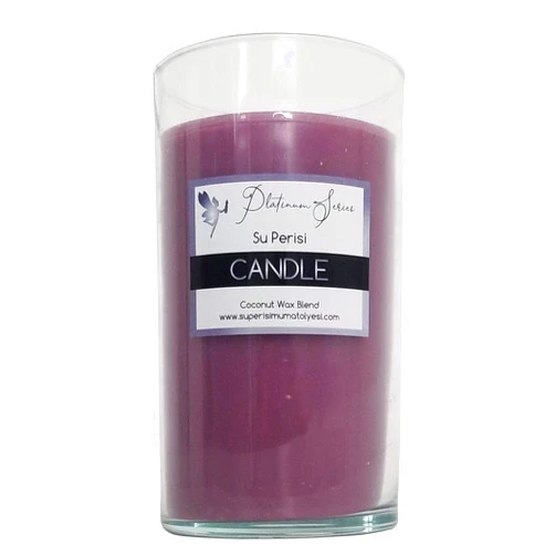 Su Perisi Mum Atölyesi Exclusive Platinum Series 60 oz (1700gr), Free shipping (Lilac (Lavender))
