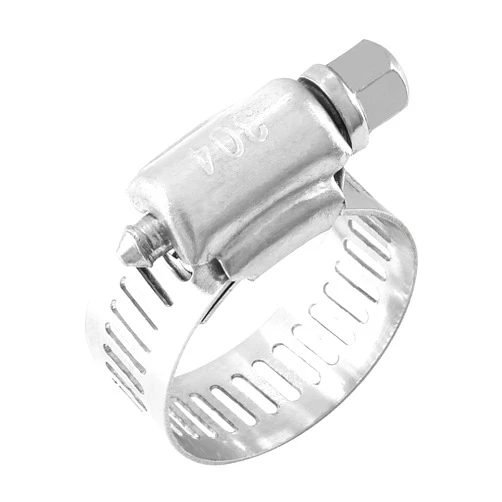 Piutouyar 24 Pack Hose Clamp, Stainless Steel Adjustable 16mm-25mm Range Worm Drive Hose Clamps Duct Clamp for Water Pipe, Fuel Line, Automotive and Mechanical Application (5/8 Inch to 1.0 Inch)