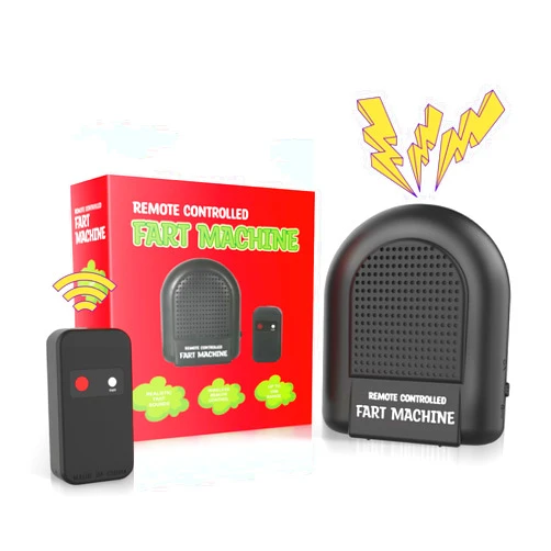 Pajojoqa Fart Machine with Remote, Fart Machine Prank Pocket Size April Fools' Day Funny Tricky Toy, Electronic Magnetic Simulated Farting Sounds Bomb Bags Farting Machine Party Prank Toy