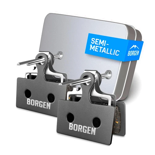 Borgen 2 Pairs Bike Brake Pads, Bicycle Brake Pads Compatible with Shimano G01S Bicycle Brakes Pads Suitable for XTR, SLX, BR-M7000/9000, XT