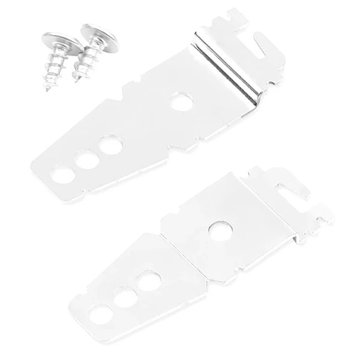 Rayhoor Reyhoar 2 Pack 8269145 Undercounter Dishwasher Upper Mounting Bracket Replacement with Screws Compatible with Whirlpool & KitchenAid Dishwashers, Replaces WP8269145 AP3039168 PS393134