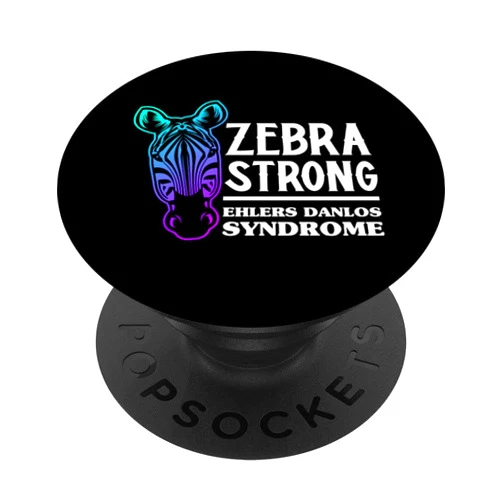 Ehlers Danlos Syndrome Awareness Apparel & Gifts Ehlers Danlos Warrior EDS Ehlers Danlos Syndrome Awareness PopSockets Swappable PopGrip