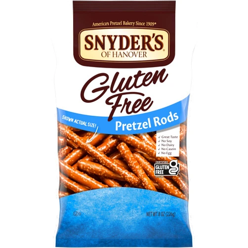 Snyder's of Hanover, Gluten Free Pretzels, 8 Oz