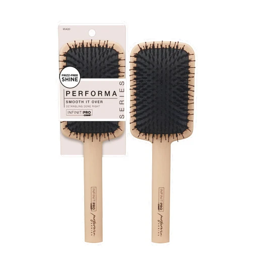 Conair InfinitiPro by Conair - Hair Brush - Porcupine Paddle HairBrush - Wet Brush Detangling Brush - Soft and Flexible Bristles - Performa Series