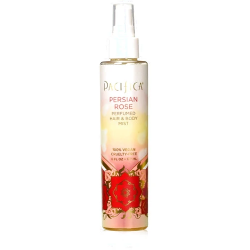 Pacifica Beauty Perfumed Hair & Body Mist, Persian Rose, 6 Fl Oz (1 Count) 6 Fl Oz (Pack of 1) Persian Rose