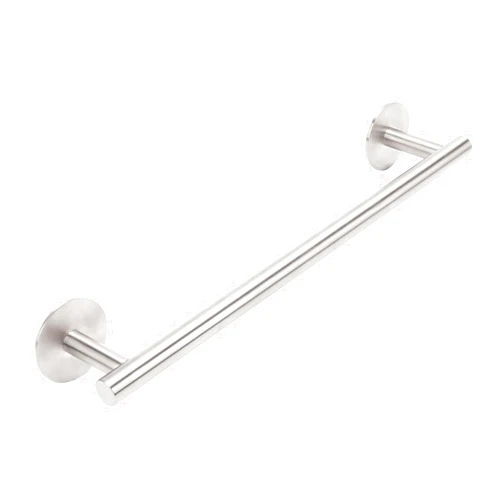 AcGlbauric 16 Inch Brushed Nickel Towel Bar - Self Adhesive No Drill Bathroom Towel Rack, 304 Stainless Steel Wall Mount Towel Holder by AcGlbauric Bathroom wall Mounted, Bath Towel Bar for Hardware Accessories