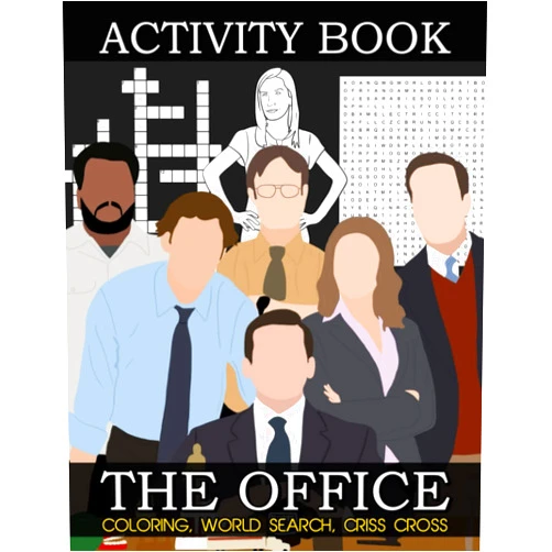 Lynna Horace The Office Activity Book: The Unofficial THE OFFICE Word Game, Word Search, Crossword Puzzles, Quotes And Coloring...,