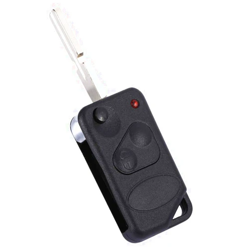 Aramox Car Key Shell, Flip Folding Remote 2 Buttons Car Key Fob Shell Case For P38