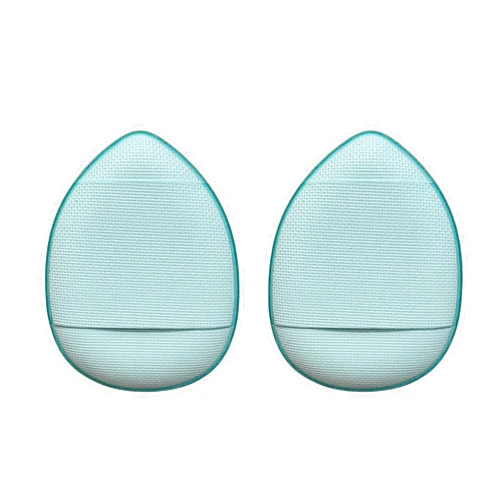 Lulumes Home & Beauty Lulumes finger puff for Make up (2 Pack, Blue)
