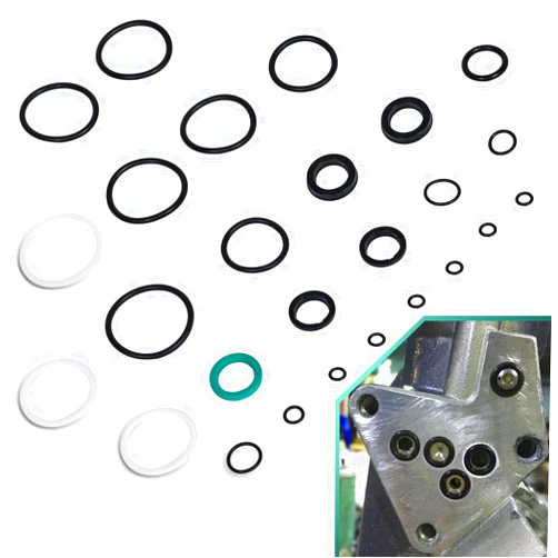 Yoursme Tilt Trim Seal Kit 1997 & Up 115225FS Fast Strike Power with More O-Ring for Yamaha Boat Power Units 115HP 150HP 175HP 200HP (Some 225HP 250HP) Showa & 63P-43800-00-4D 64E-43822
