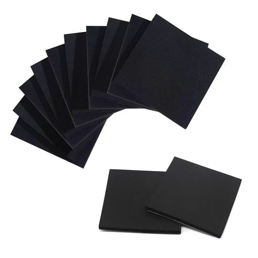 ALLWIN Foam Padding Sheets with Adhesive Backing - Self Stick Neoprene Insulation Foam,8PCS 1/4 Inch Thick X 4 Inch Long X 4 Inch Wide - Closed Cell Foam Sheet Square Pad