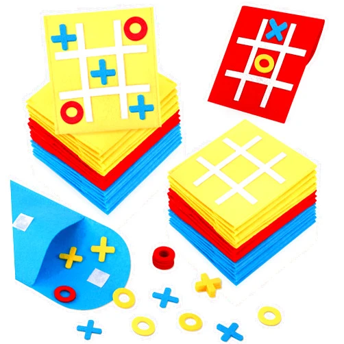 Biticolor Tic Tac Toe Game for Kids Mini Board Game Toys Birthday Party Favors for Kids Goodie Bags End of Year Classroom Gifts for Students (Bulk Pack of 30)