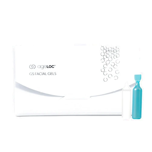 Nu Skin ageLOC GS Facial Gels | Expertly Formulated 2-Step At-Home Anti-Aging Treatment for Visibly Reduced Lines, and Glowing, Youthful Skin, Infused with ageLOC Blend | 1 Pack
