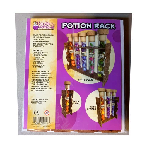 Creature Curation Potion Rack for PolyDice Potions