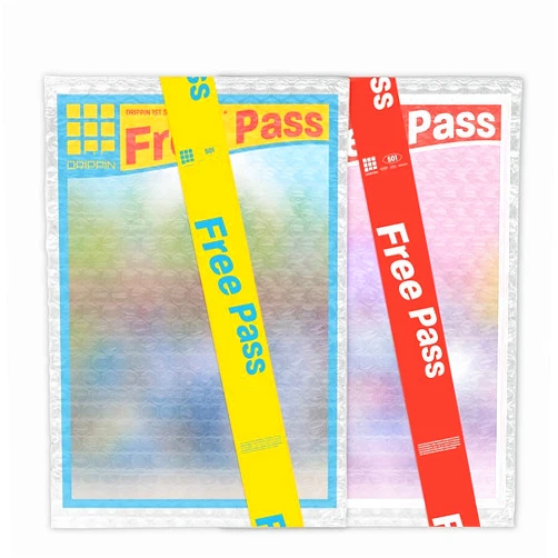 WO.OL.LI.ME.NT Drippin Free Pass 1st Single Album Random Version CD+1p Poster+64p Booklet+1p PhotoCard+1p Photo Ticket+1ea Wrist Band+Message PhotoCard SET+Tracking Kpop Sealed
