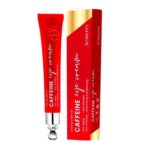 Scosvvi Caffeine Eye Cream Anti Aging: Eye Cream With Retinol, Vitamin E, Sodium Hyaluronate, For Wrinkles, Dark Circles, Puffiness & Fine Lines - Advanced Metal Applicator For Under Puffy Eyes And Eye Bags