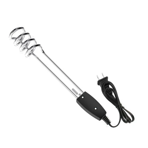 JIOTAR 1000W-110V Immersion Water Heater,Water Heater Electric,10in Portable Electric Immersion Element,Calentador de Agua Electrico Boiler Element Heating Coil Fit Camping Pool Bathtub Bucket Heater