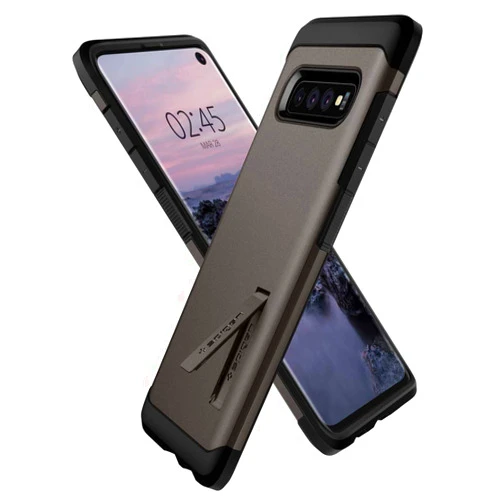 Spigen Tough Armor Designed for Samsung Galaxy S10 Case (2019) - Gunmetal
