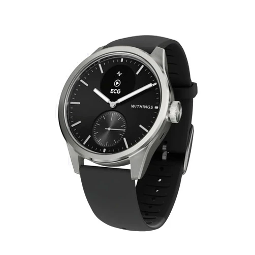 Withings ScanWatch 2 - Hybrid Smart Watch, Heart Rate Monitoring, Fitness Tracker, Cycle Tracker, Sleep Monitoring, GPS Tracker, 30-Day Battery Life, Android & Apple Compatible, HSA/FSA